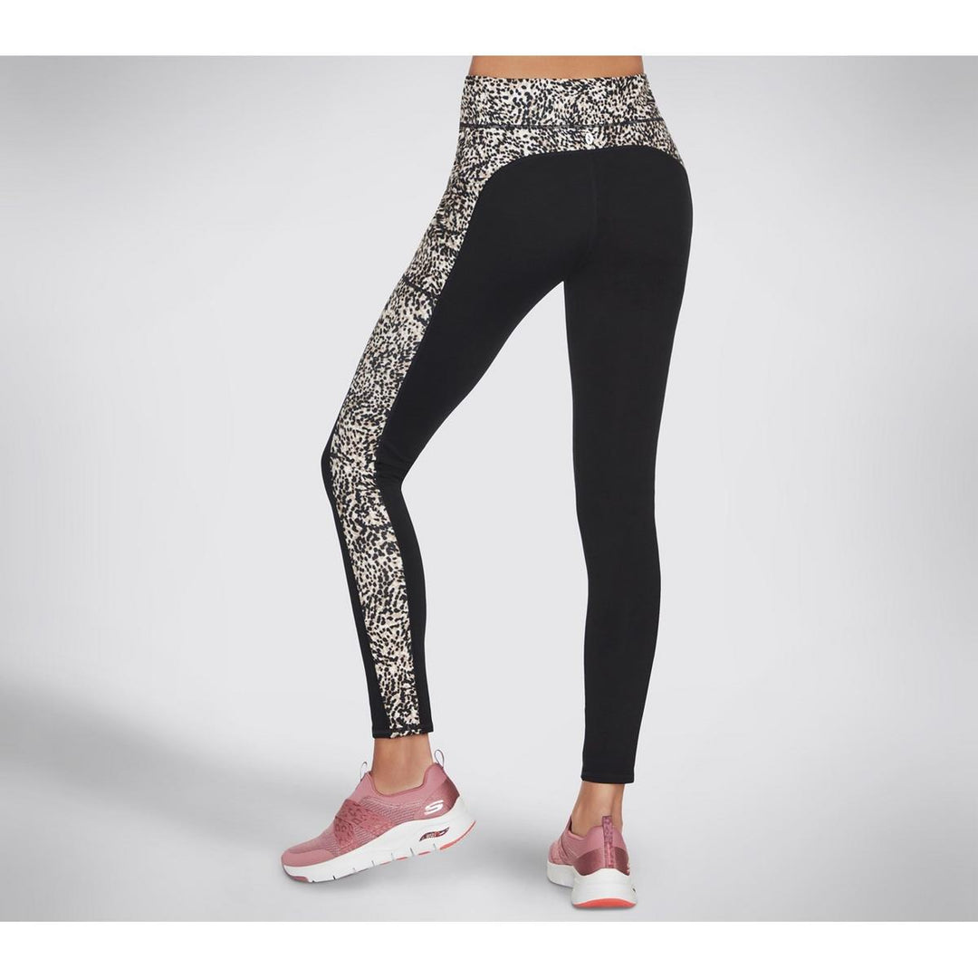 Skechers Performance Go Strech Mini Cheetah Legging Brown/Ta