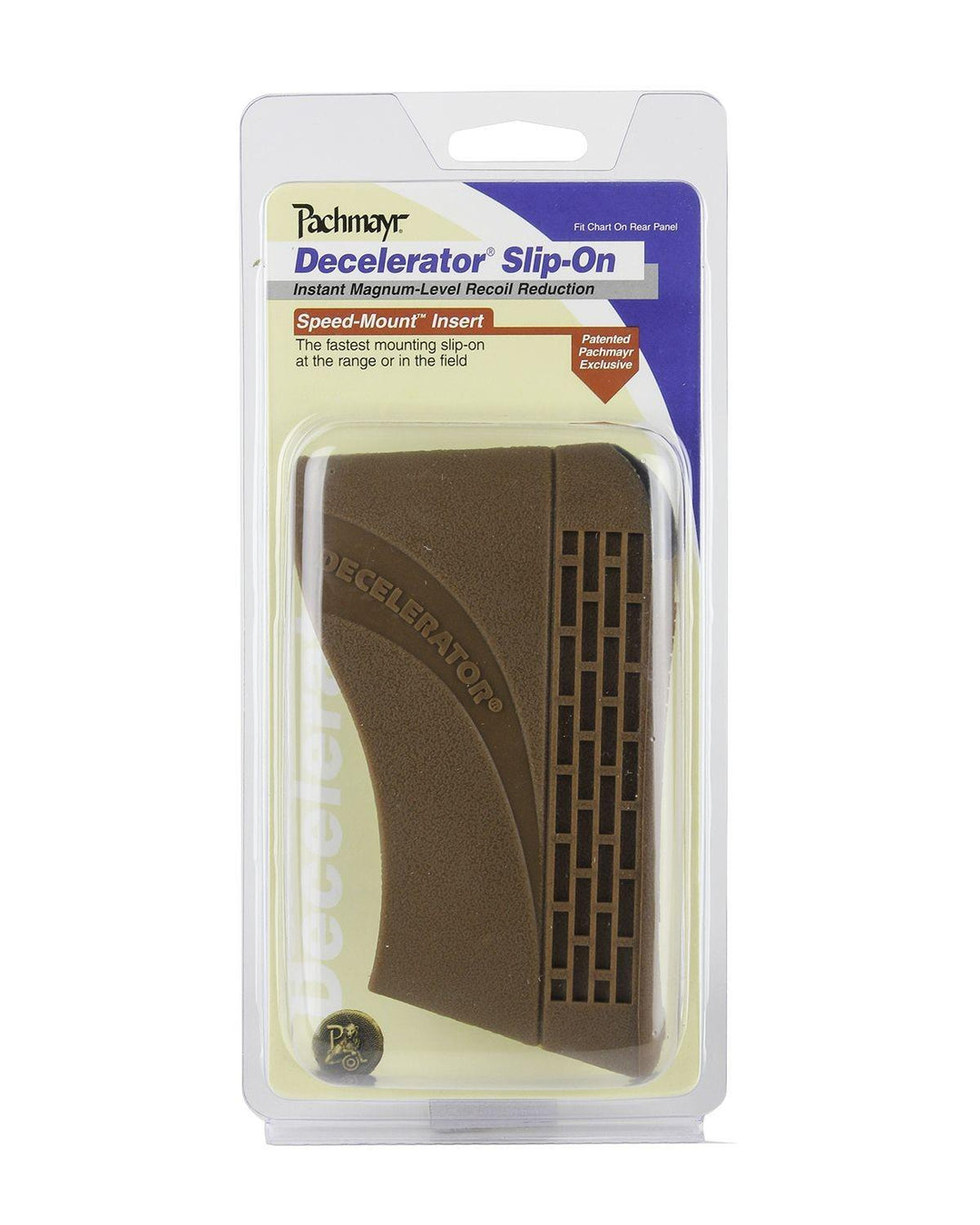 Pachmayr Decelerator Magnum Slip-On Recoil Pad Brown Small