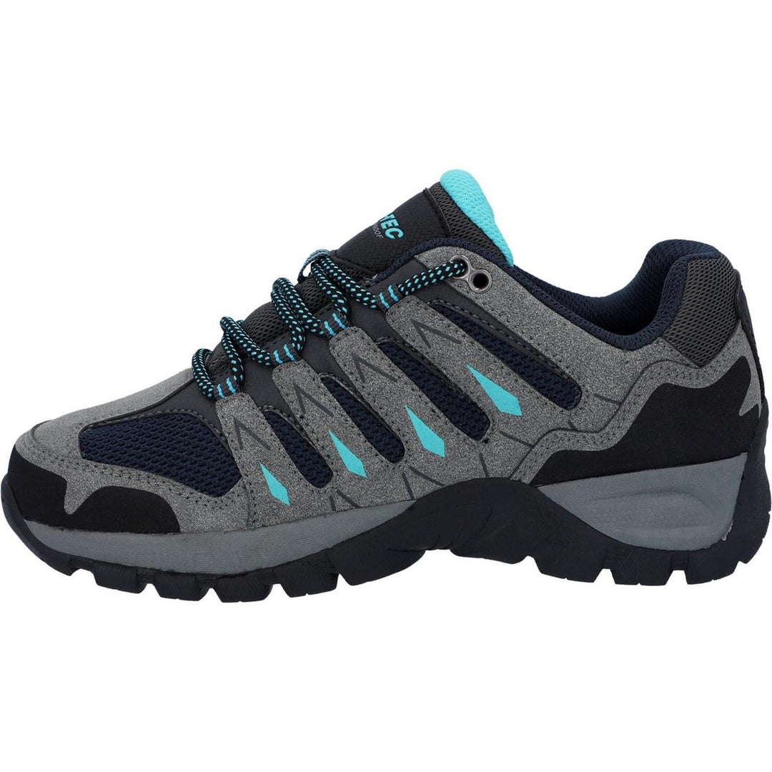 Hi-Tec Corzo Low Hikers Cool Grey/Navy Blue/Curacao