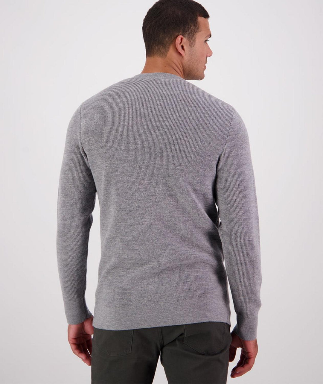 Swanndri Men's Otahu River V2 Crew Neck Merino