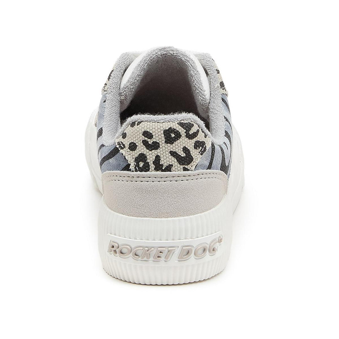 Rocket Dog Cheery Blocked Animal Shoes Grey/White – view 2