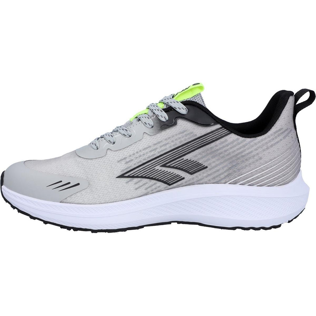 Hi-Tec Santorini Trainers Cool Grey/Black/Acid Lime