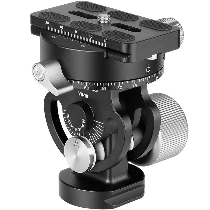 Leofoto VH-10 Two-Way Monopod Head with Panning Clamp
