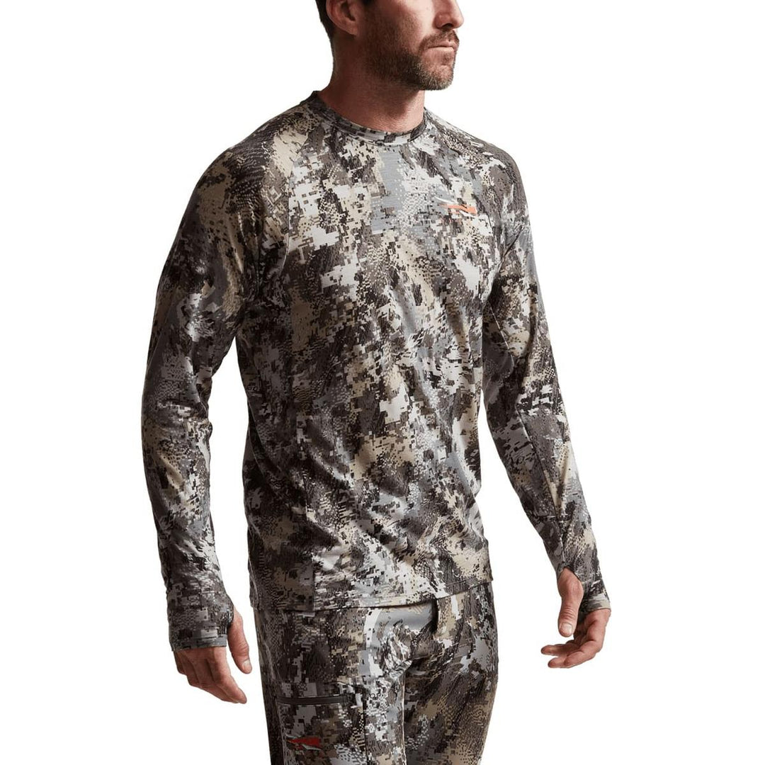 Sitka Core Merino 120 LS Crew Optifade Elevated II