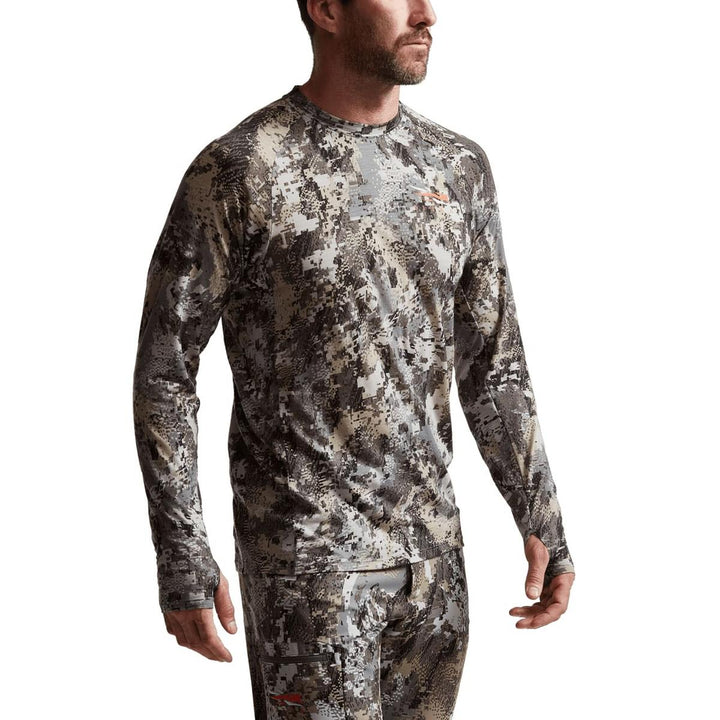 Sitka Core Merino 120 LS Crew Optifade Elevated II