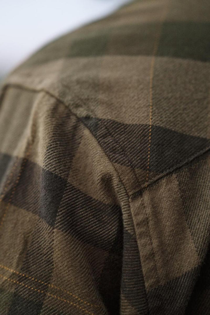 Harkila Asmund L/S shirt Beech green check
