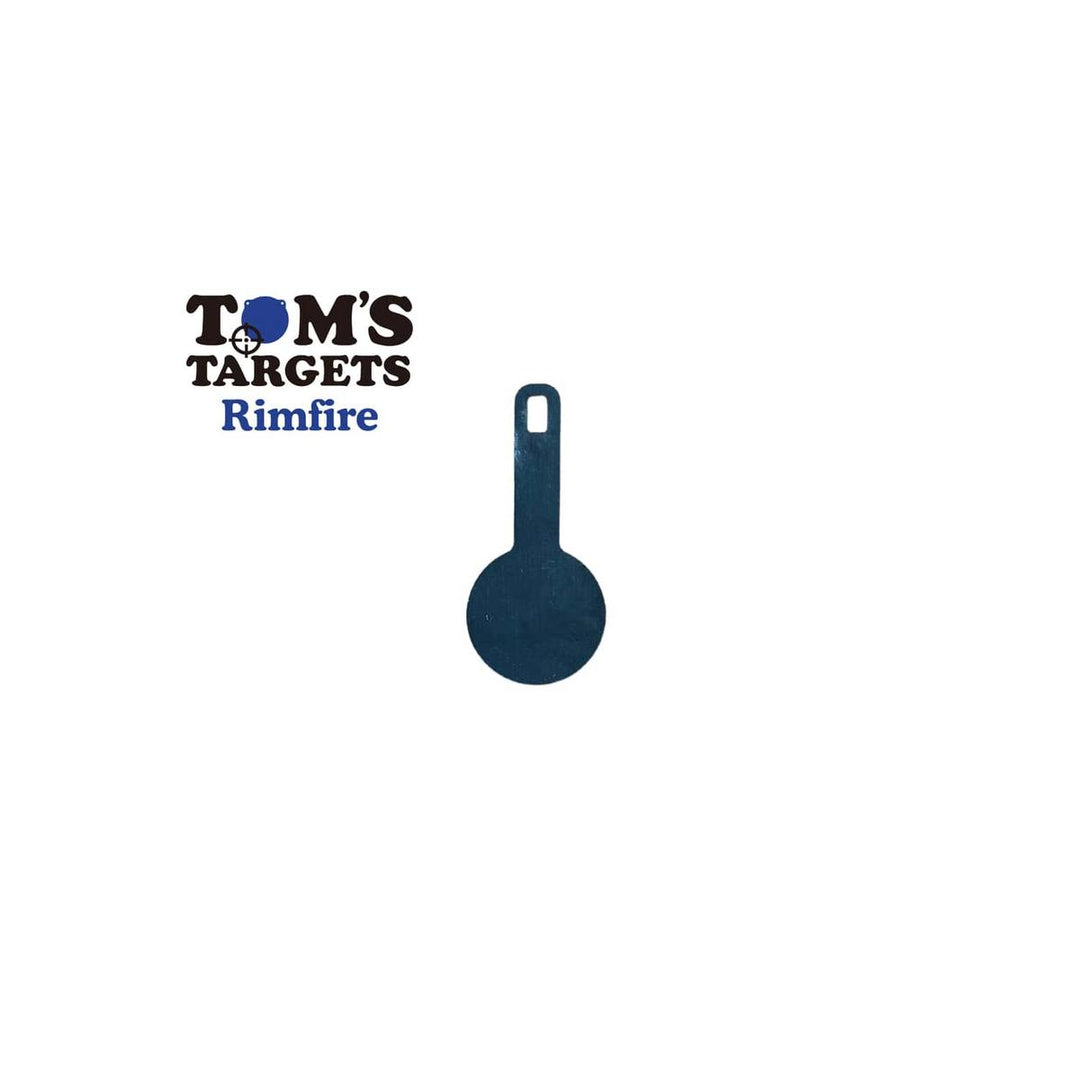 Tom's Targets 2.5inch Gong Rimfire Targets - 6mm AR450