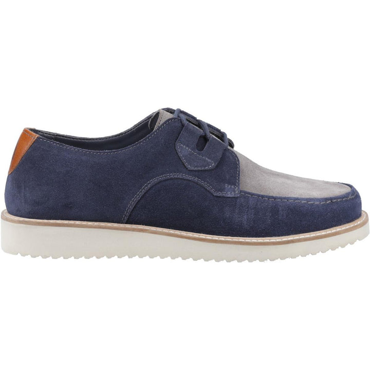 Hush Puppies Orion Shoes Navy/Grey – view 5