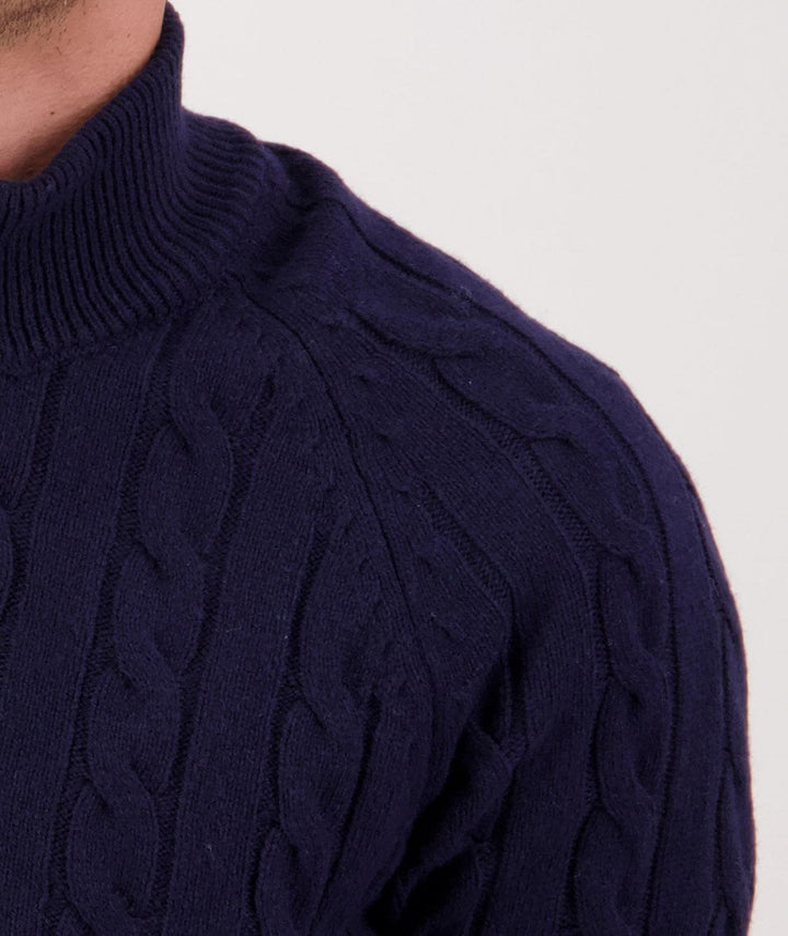 Swanndri Men's Doncaster V2 Zip Cable Knit