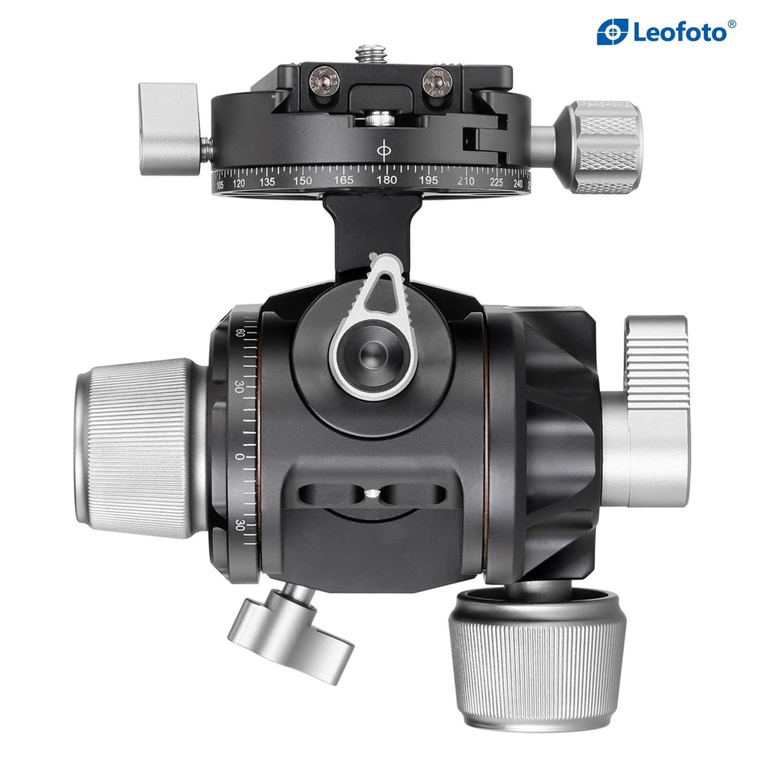 Leofoto G4 3D Geared Head - Arca-Swiss Compatible Clamp