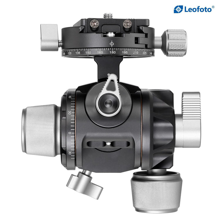 Leofoto G4 3D Geared Head - Arca-Swiss Compatible Clamp