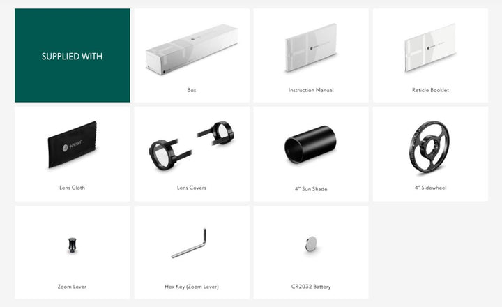 Hawke SideWinder 30 ~ 4-16X50 SR Pro Gen II Telescopic Sights