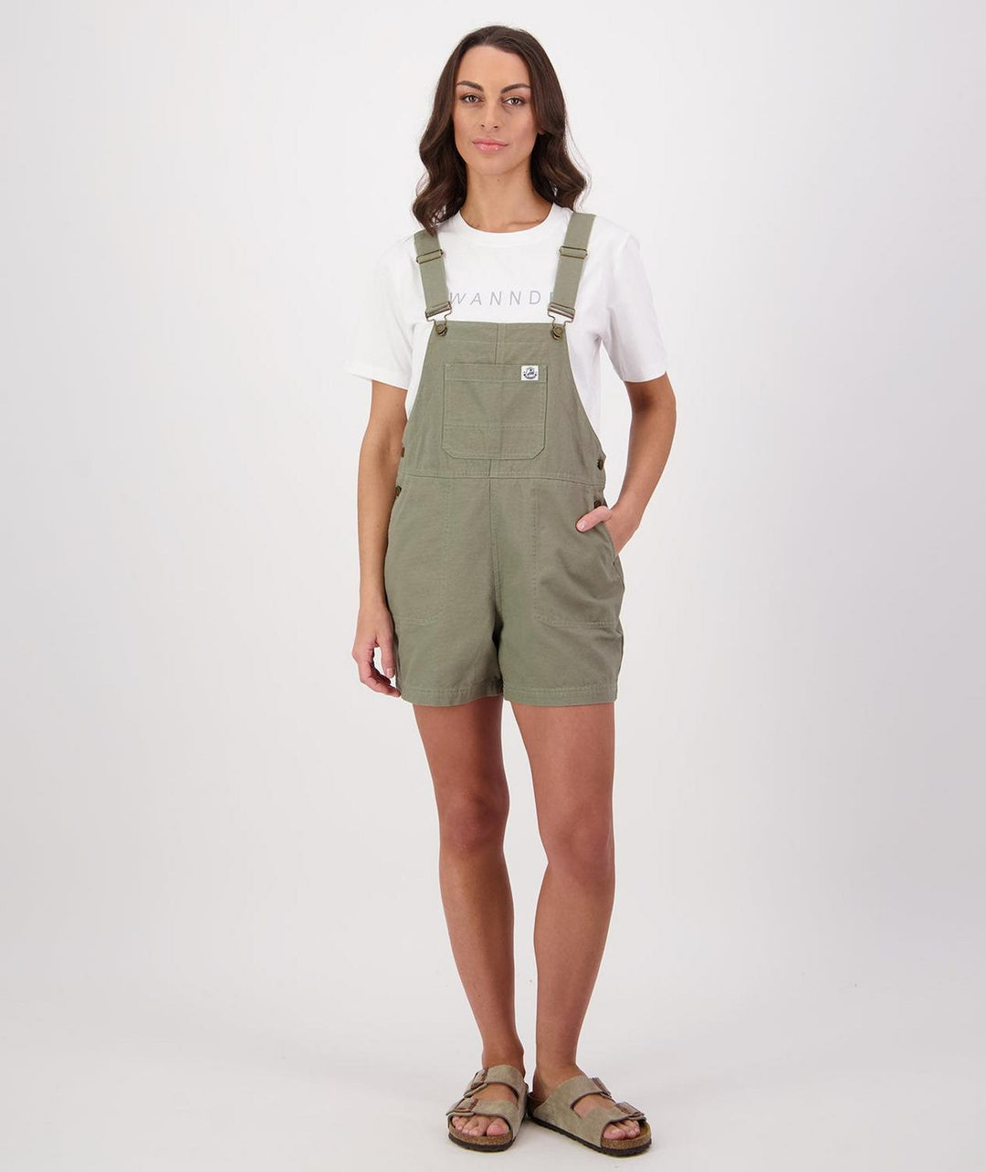 Swanndri Women's Brooklyn V2 Short Dungaree