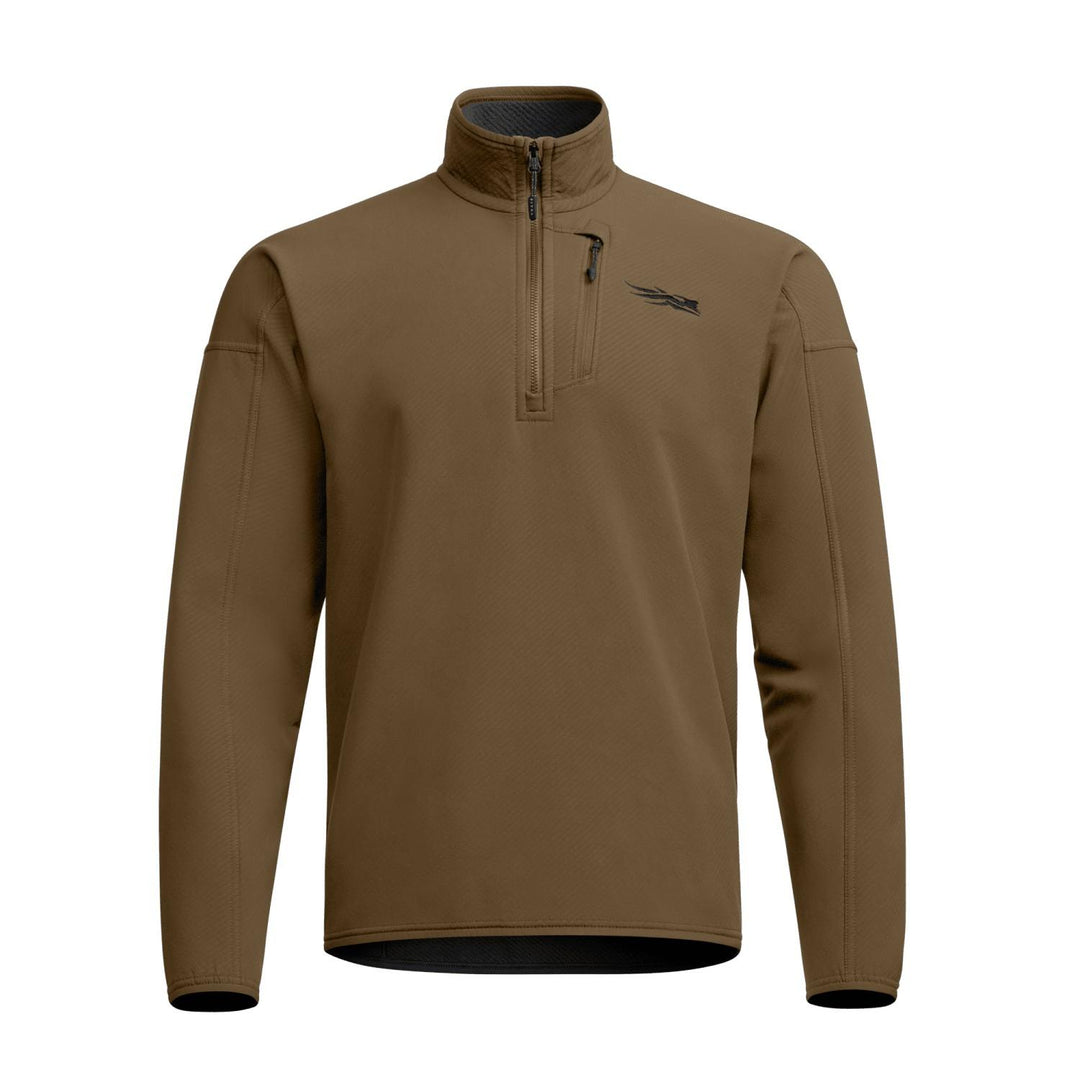 Sitka Alpha Fleece 1/4 Zip Pullover Coyote