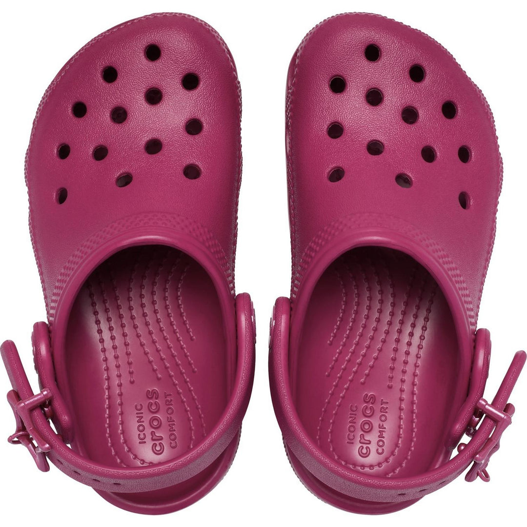 Classic Star Buckle Clog Toddler Royal Pink