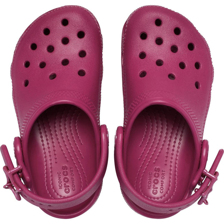 Classic Star Buckle Clog Toddler Royal Pink