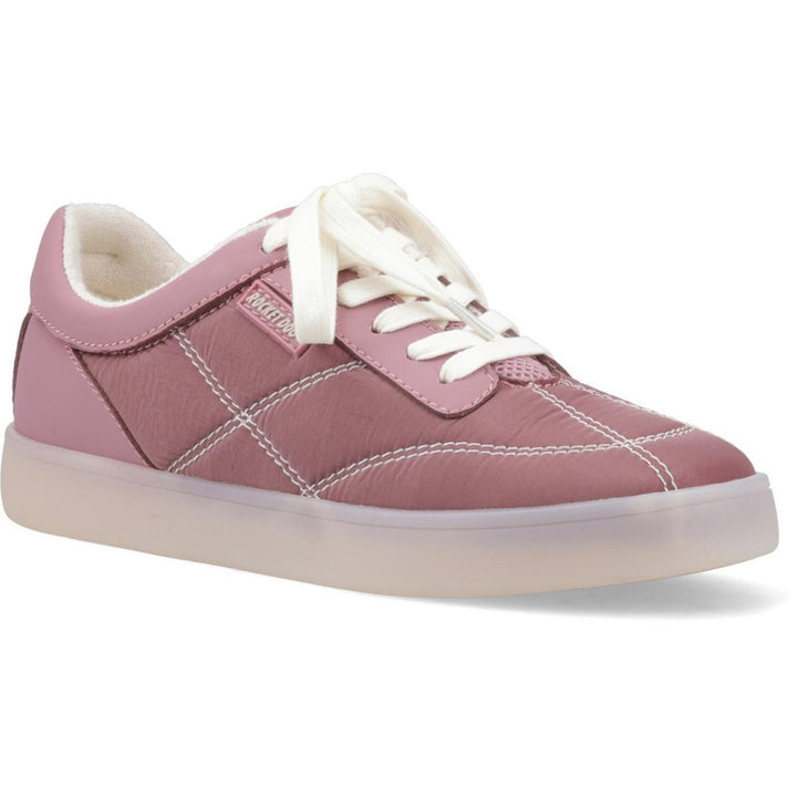 Rocket Dog Kitty Nylon PU Trainers Mauve