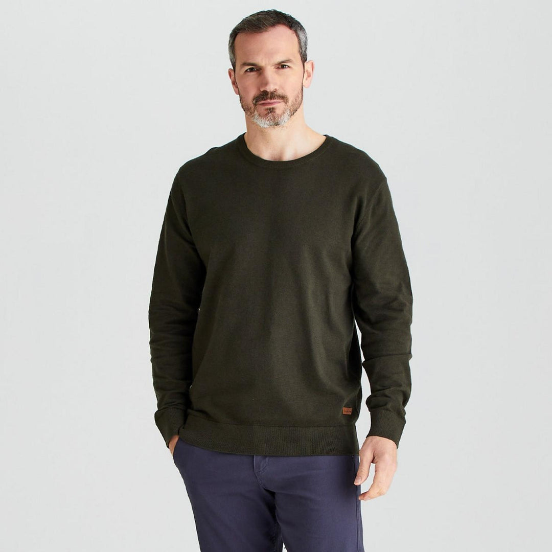 Ridgeline Mens Hartland Crew Knit