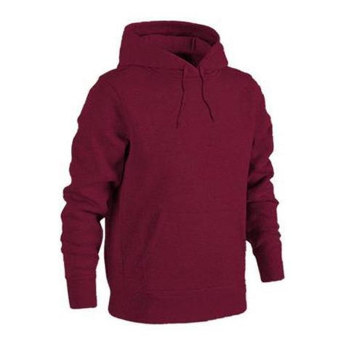 Urban Road Plain Hoodie - Maroon