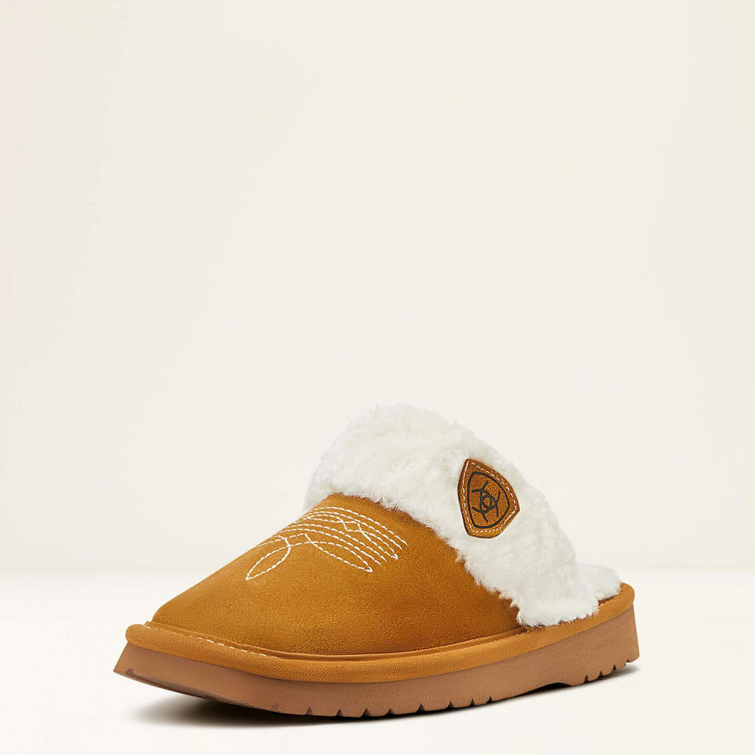 Ariat Ladies Jackie Square Toe Slipper Chstnt