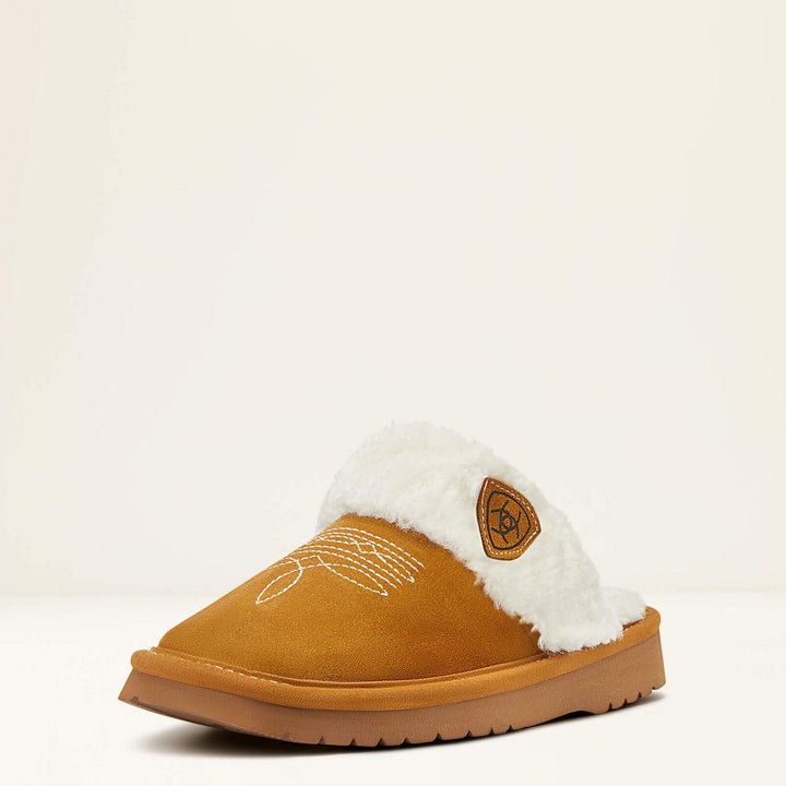 Ariat Ladies Jackie Square Toe Slipper Chstnt