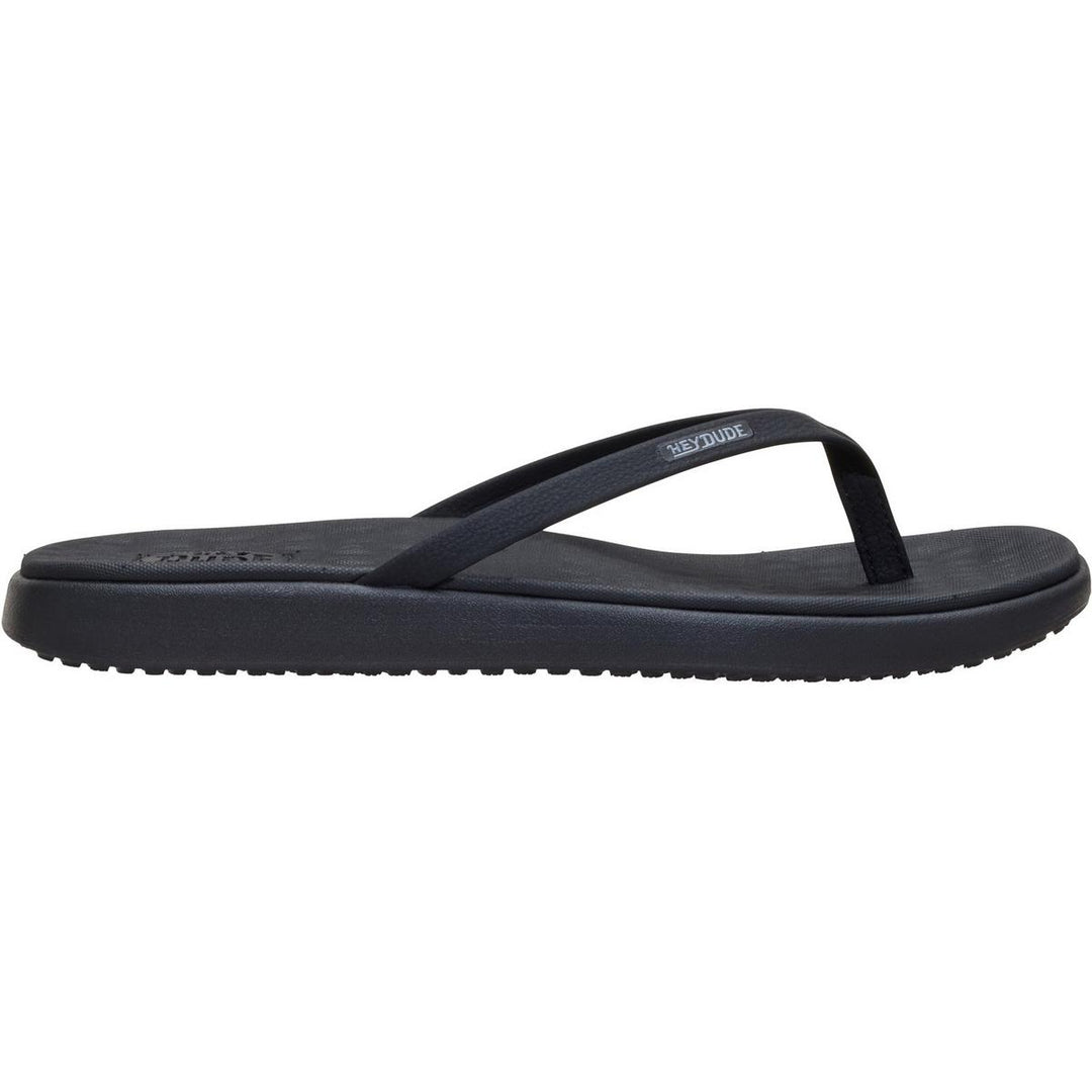 HEYDUDE Maui Breeze Flip Black/Black
