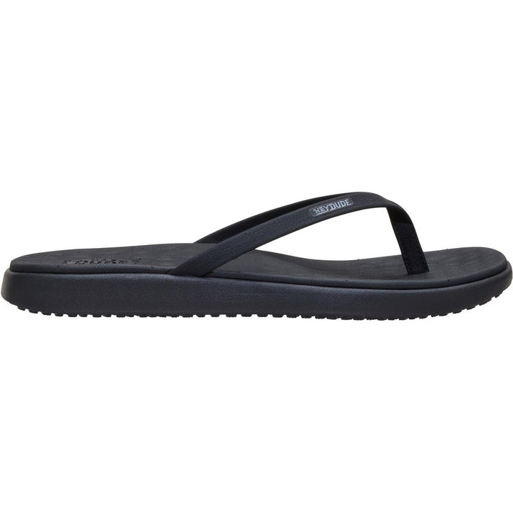 HEYDUDE Maui Breeze Flip Black/Black