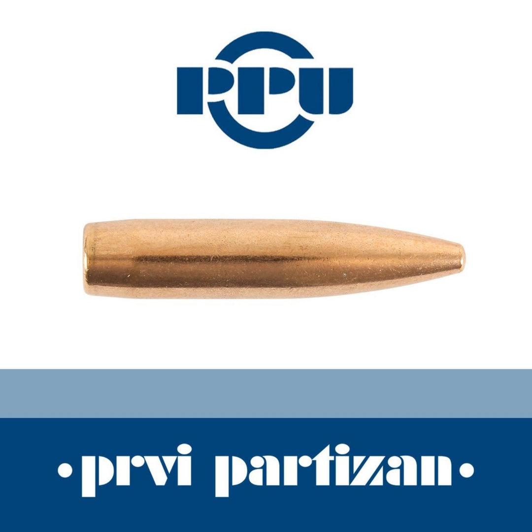 PPU Prvi Partizan 7mm (.284) 175gr FMJ BT Bullets, Pack of 100