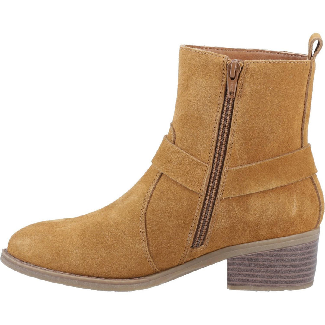Iria Buckle Boot Tan