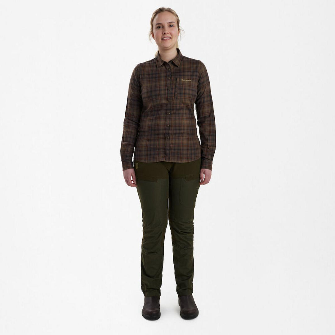 Deerhunter Lady Emery Shirt Green Check