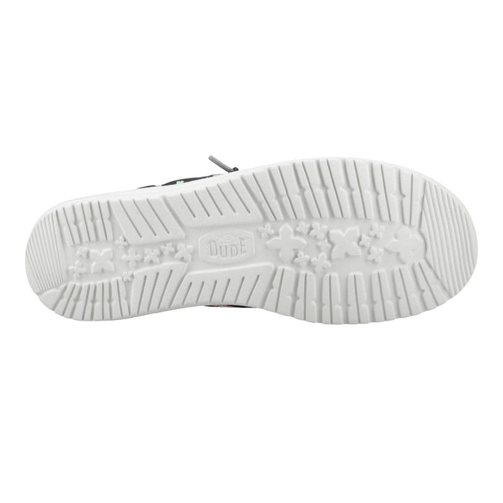 HEYDUDE Wally Funk Party Palm Shoes Black/Multi