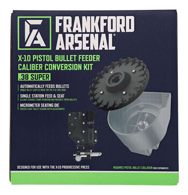 Frankford Arsenal X-10 .38 Super Bullet Feeder Conversion Kit