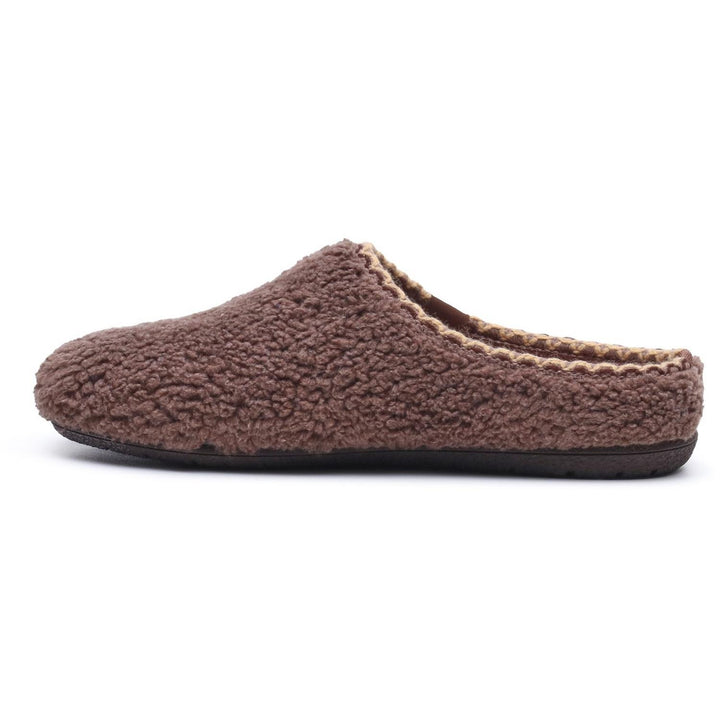 Good Slipper Teddy Mule Chocolate