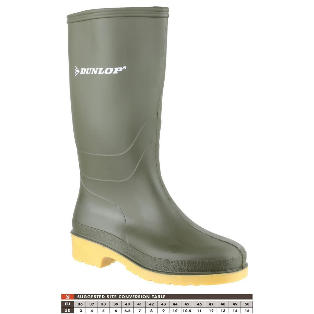 Dunlop Dulls Wellington Boot Green