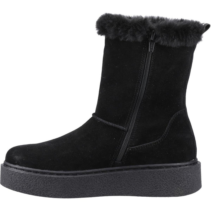 Hush Puppies Becca Mid Boot Black