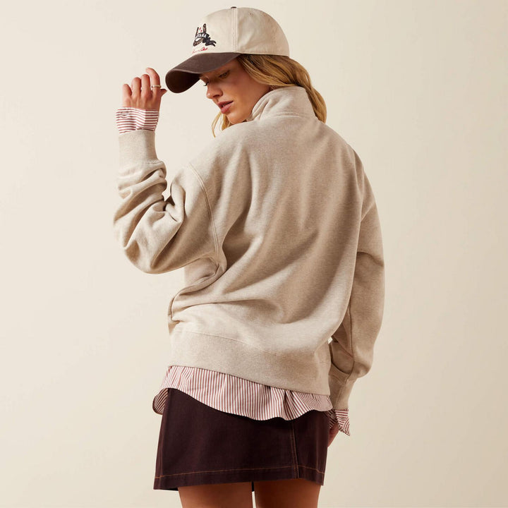Ariat Ladies Running Wild 1/2 Zip Sweatshirt – view 2