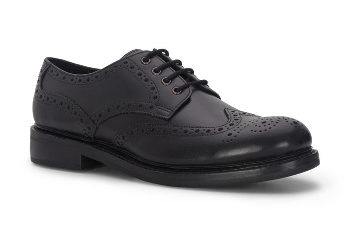 Hoggs of Fife MUIRFIELD BROGUE SHOE BLACK