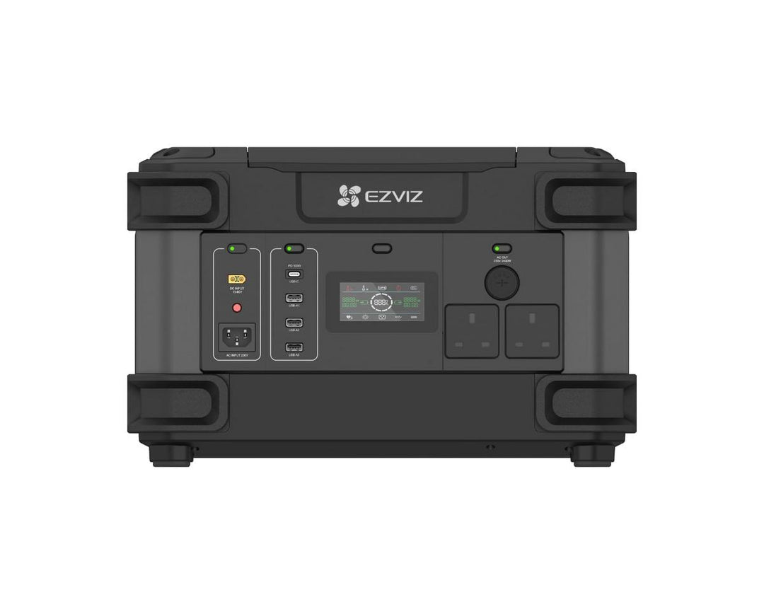 EZVIZ EZVIZ 2000 Watt PS1300 1324Wh Portable Power Station Solar Panel Compatible