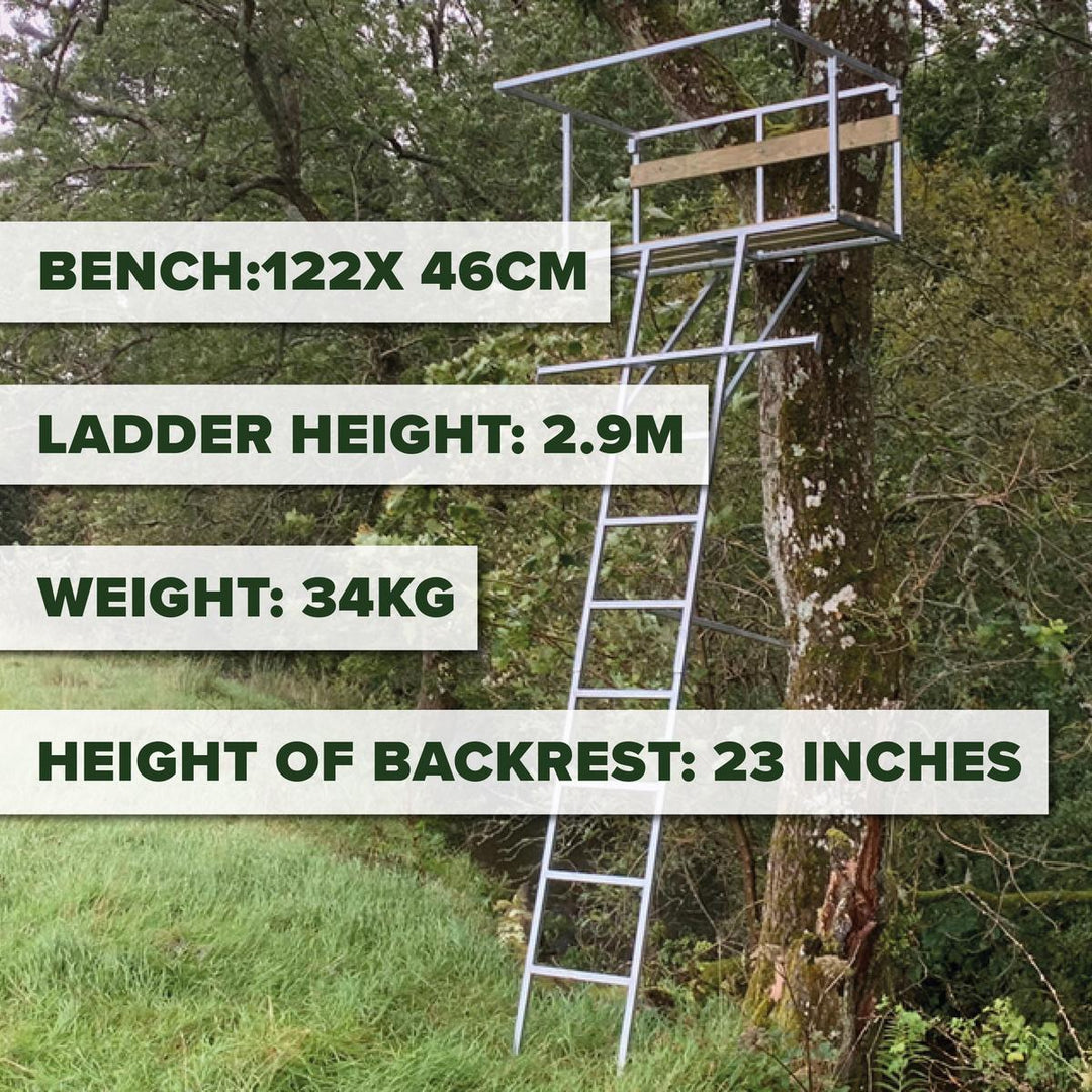 BushWear G2 Two Man Galvanised High seat