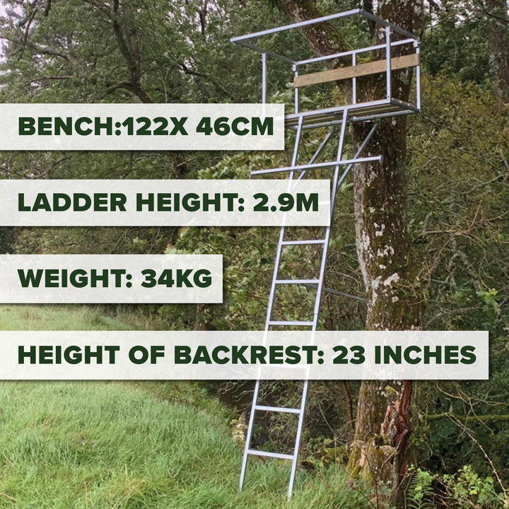 BushWear G2 Two Man Galvanised High seat