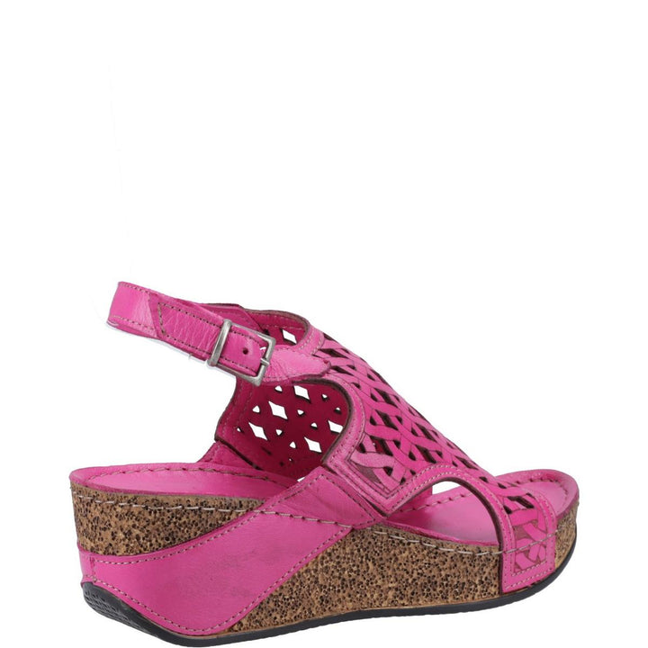 Riva Turin Sandals Fuchsia