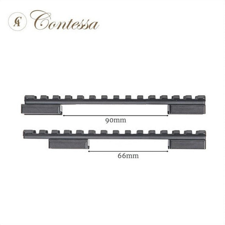 Contessa Adjustable Picatinny Rail for Sako 75/85 Short - 0 MOA