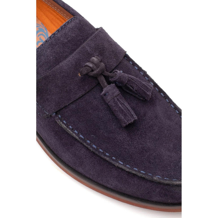 Flint Tassle Loafer Navy