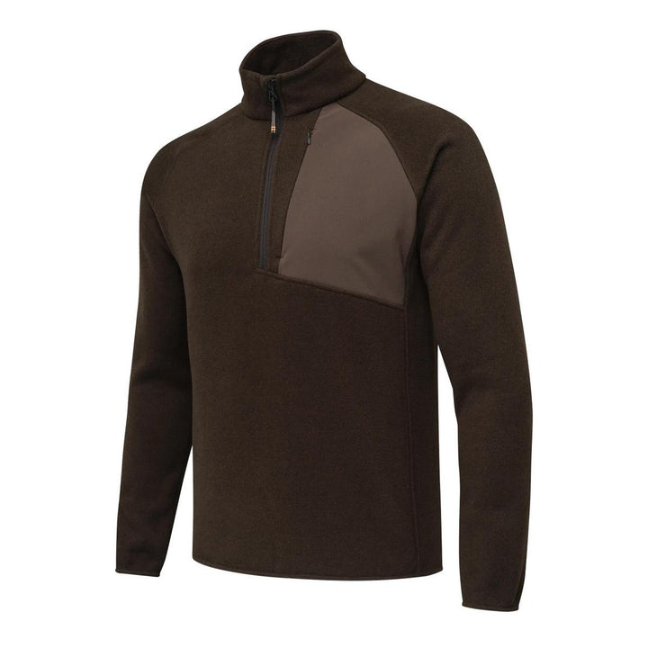 Beretta ABISKO HALF ZIP FLEECE Brown Bark