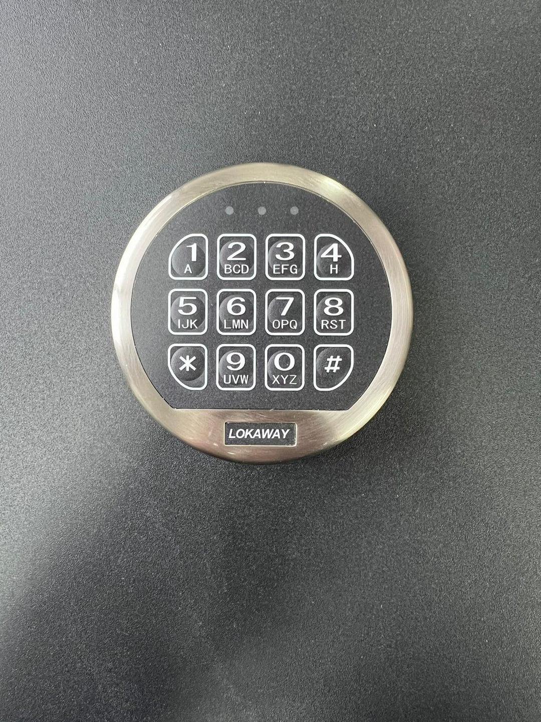 Lokaway Nickel Digital Keypad for LOK Series Safes