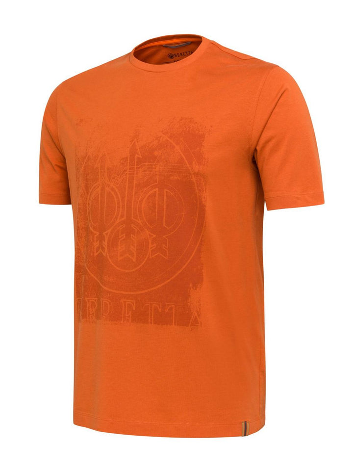 Beretta Logo T-Shirt Apricot Orange – view 2