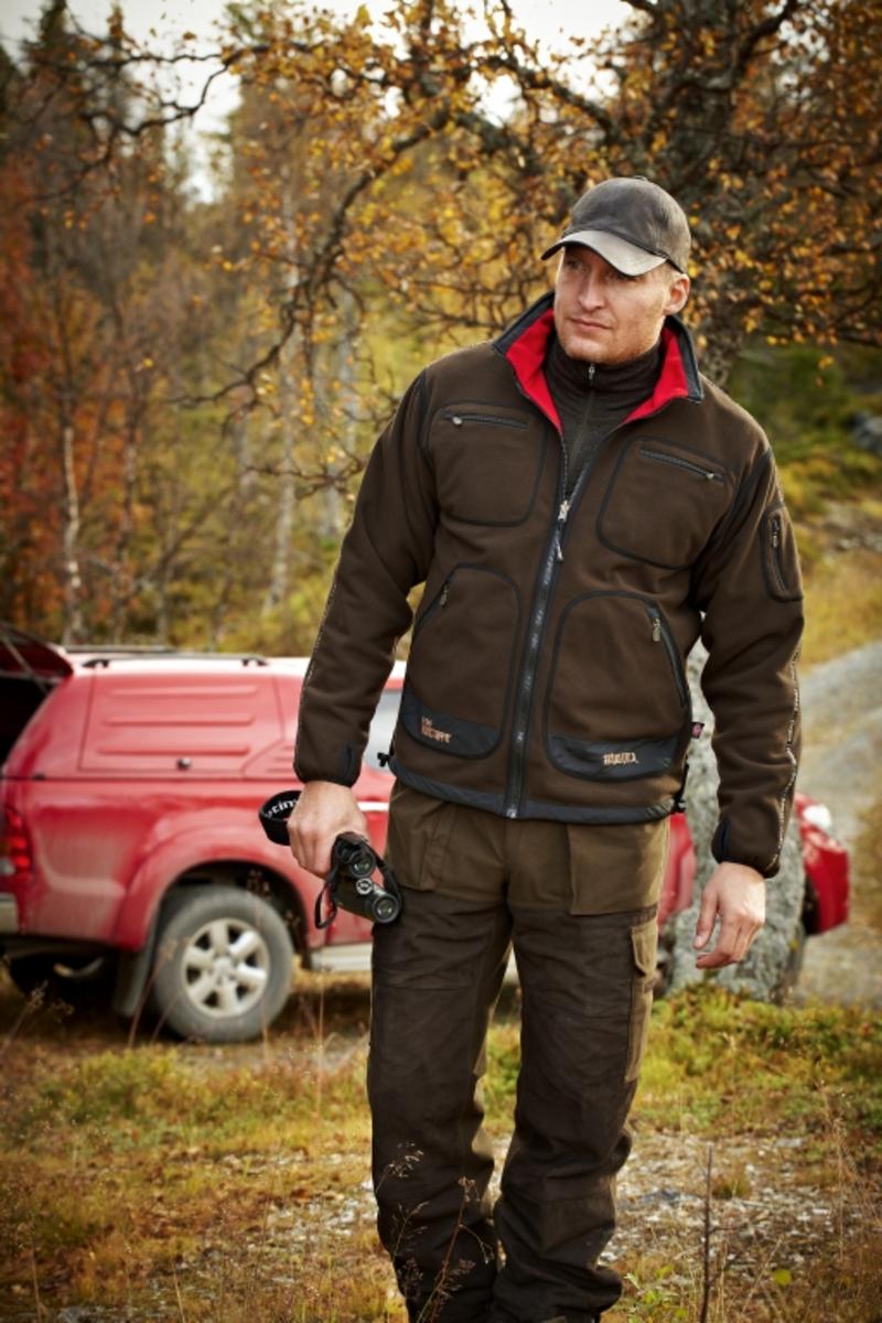Harkila Kamko fleece Brown/Red