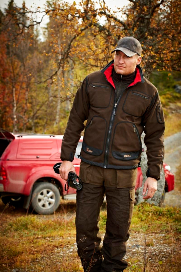 Harkila Kamko fleece Brown/Red