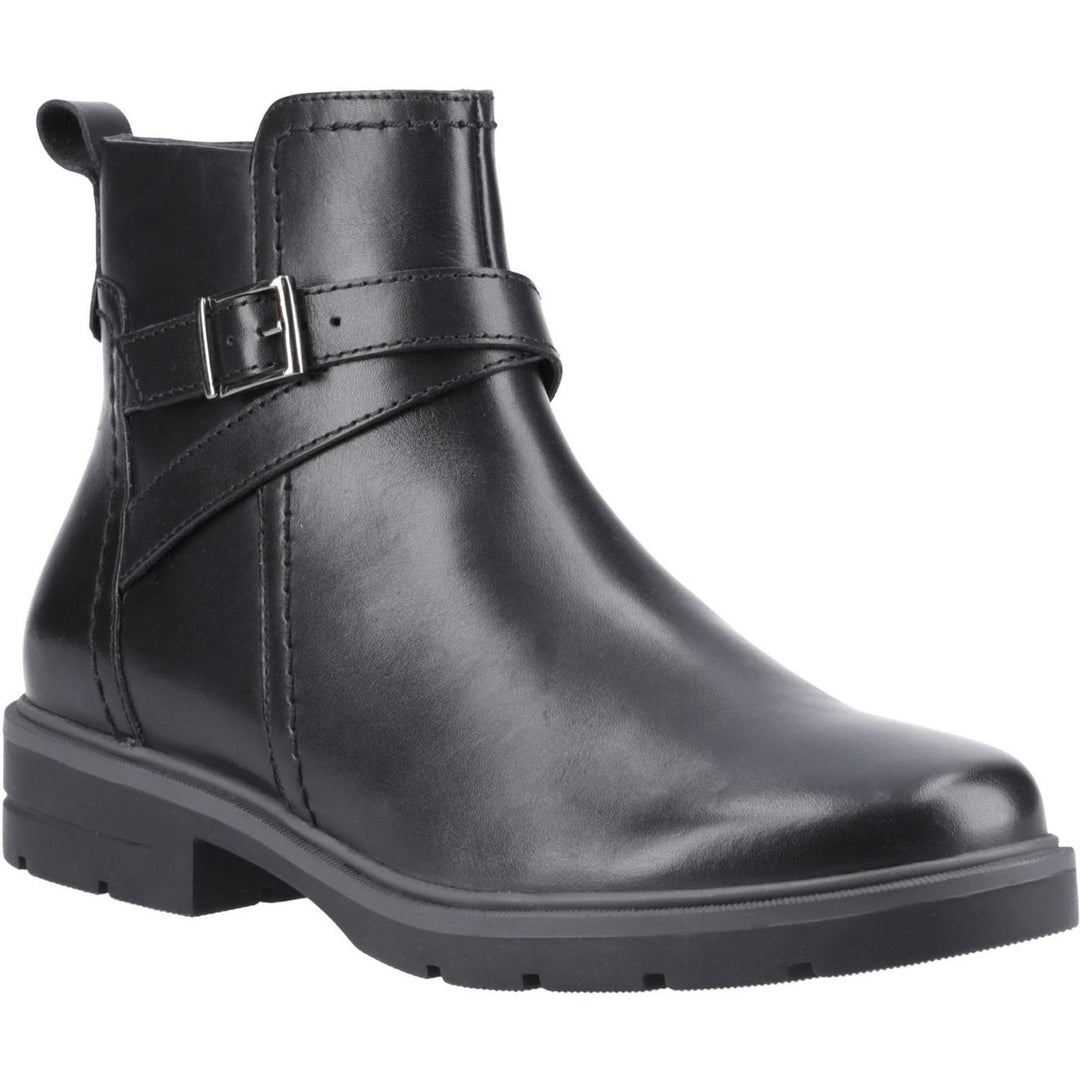 Tove Buckle Boot Black