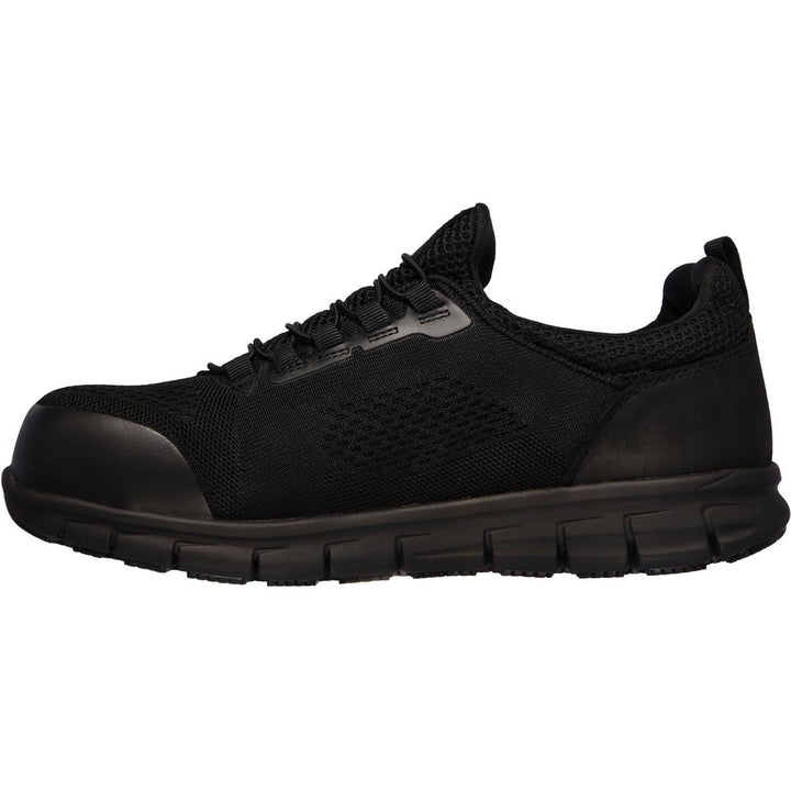 Skechers Workwear Synergy Omat Safety Trainer Black